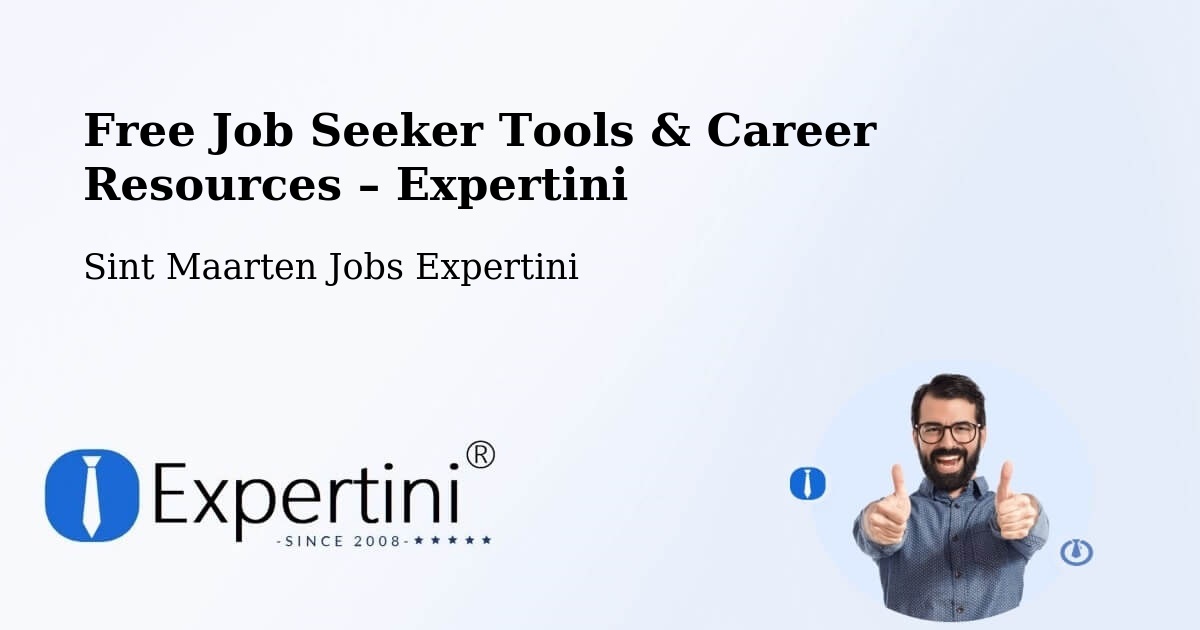 Free Job Seeker Tools & Career Resources – Koolbaai - Koolbaai, Sint Maarten Jobs Expertini