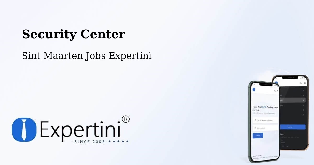 Security & Compliance – Koolbaai - Sint Maarten Jobs Expertini